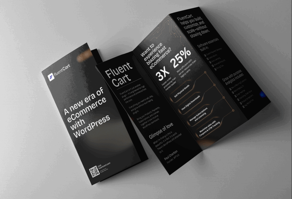 FluentCart Brochure