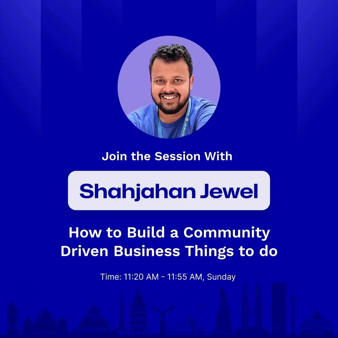 Shahjahan Jewel Speech on Community Driven Business